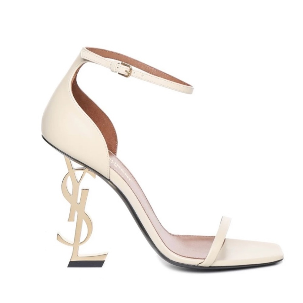 YSL Creamy White Opyum 110 Heels